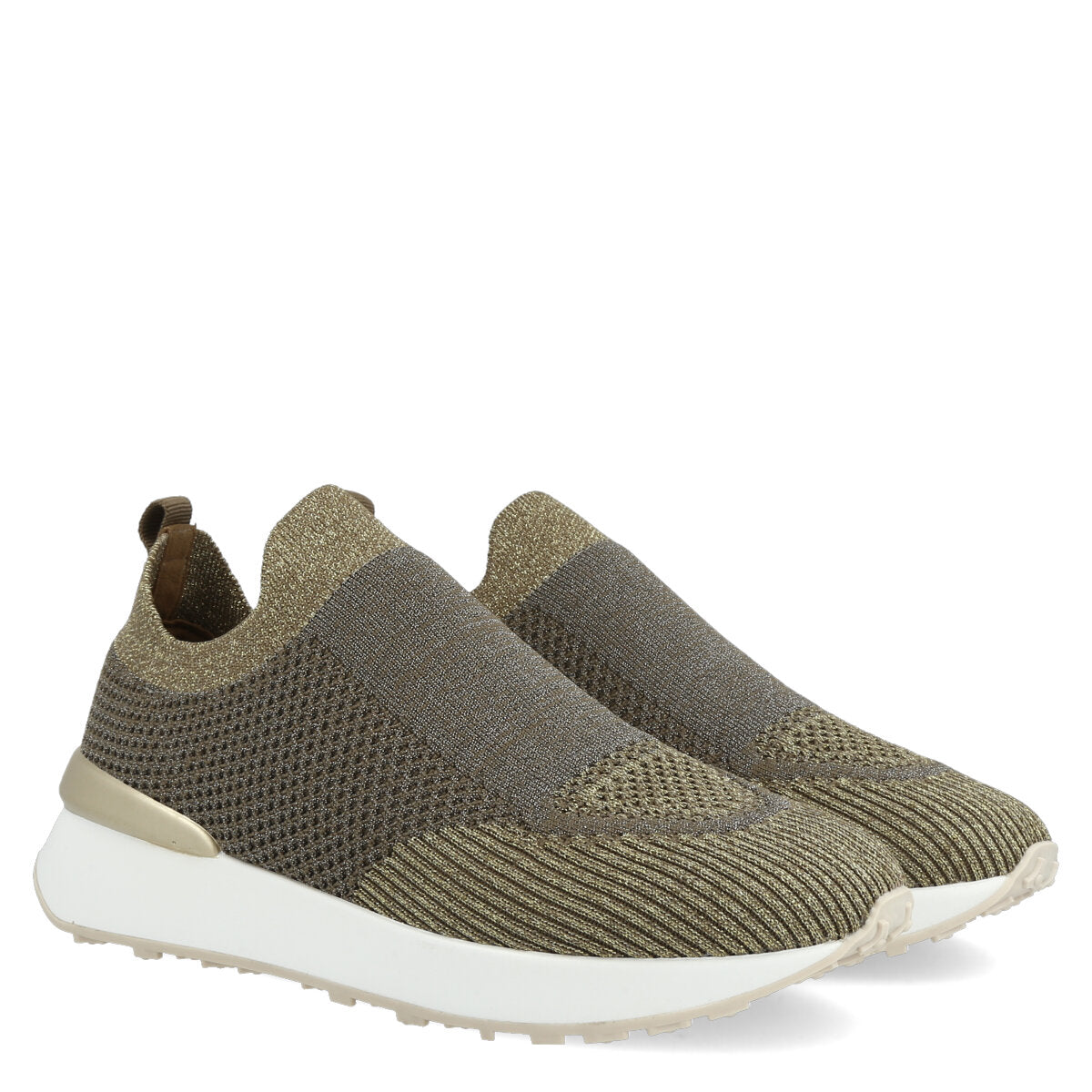 02.01.24GLD — SNEAKERS IN FLYKNIT HAVANA MT-R GOLD