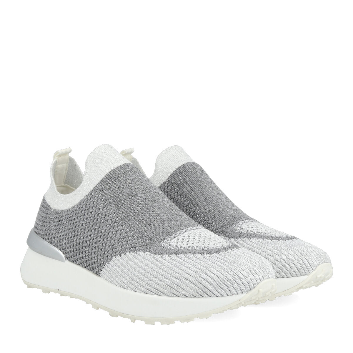 02.01.24SLV — SNEAKERS IN FLYKNIT HAVANA MT-R SILVER