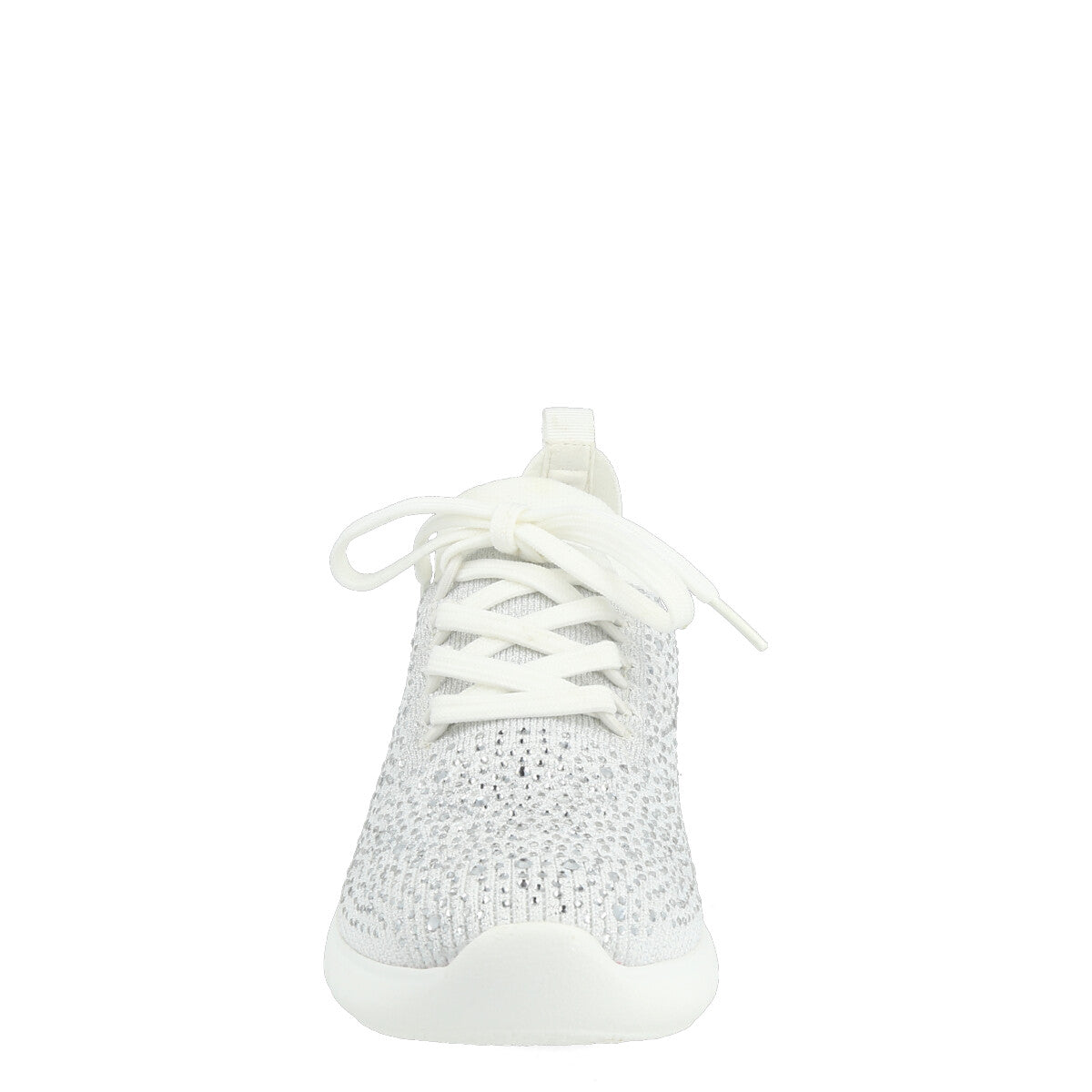 020123 — SNEAKERS IN FLYKNIT MOSCOW DIAMOND SILVER