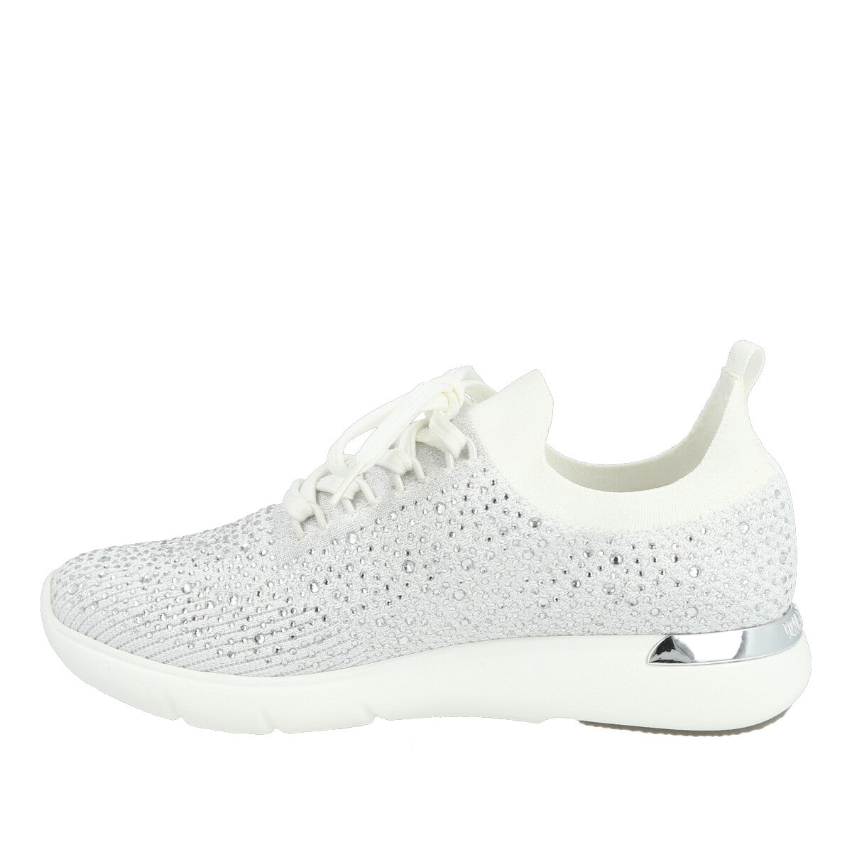 020123 — SNEAKERS IN FLYKNIT MOSCOW DIAMOND SILVER