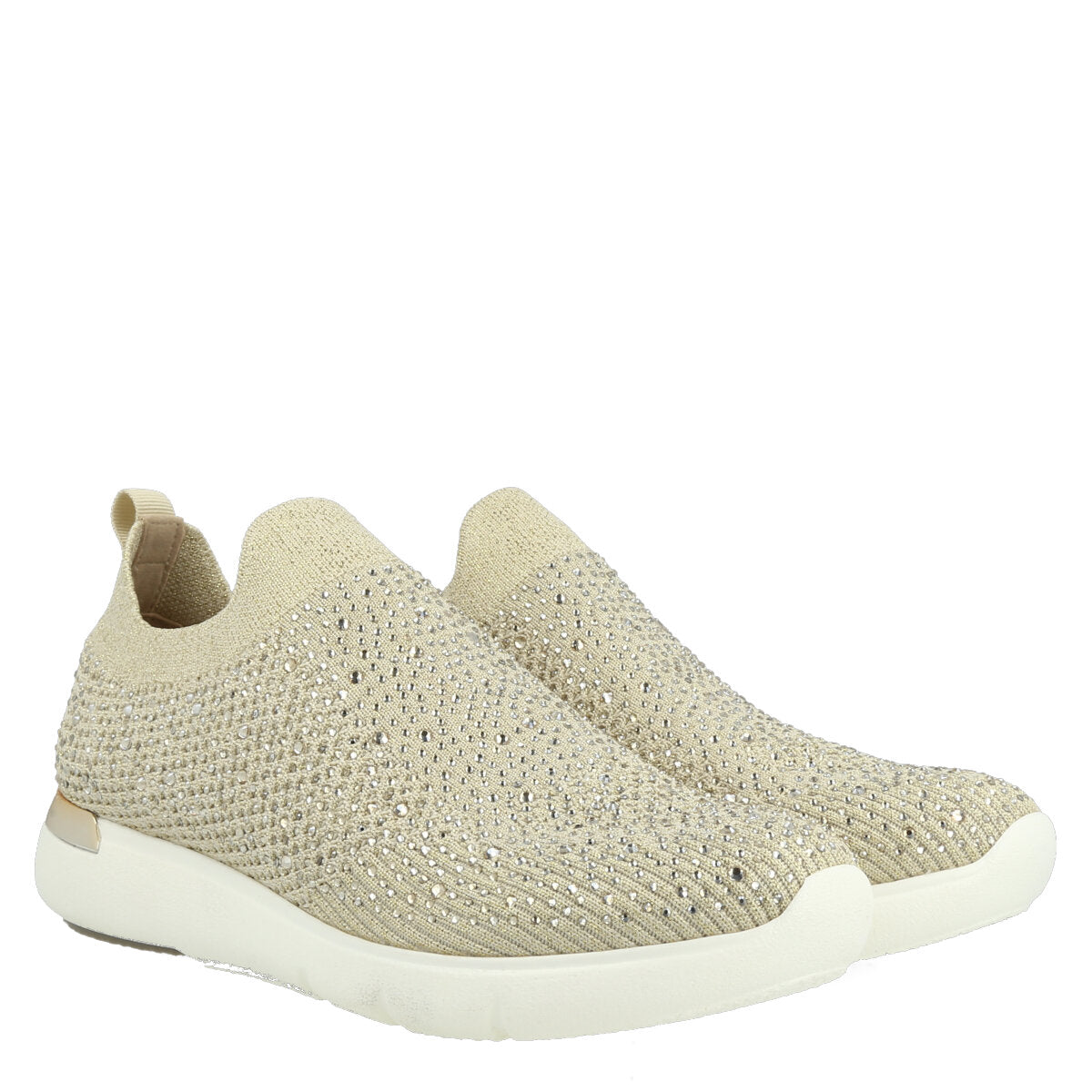 03.01.24GLD — SNEAKERS IN FLYKNIT HAVANA DIAMOND GOLD