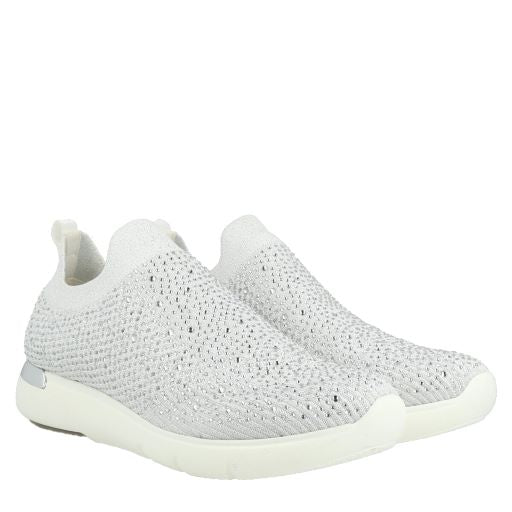 03.01.24WHT — SNEAKERS IN FLYKNIT HAVANA DIAMOND WHITE