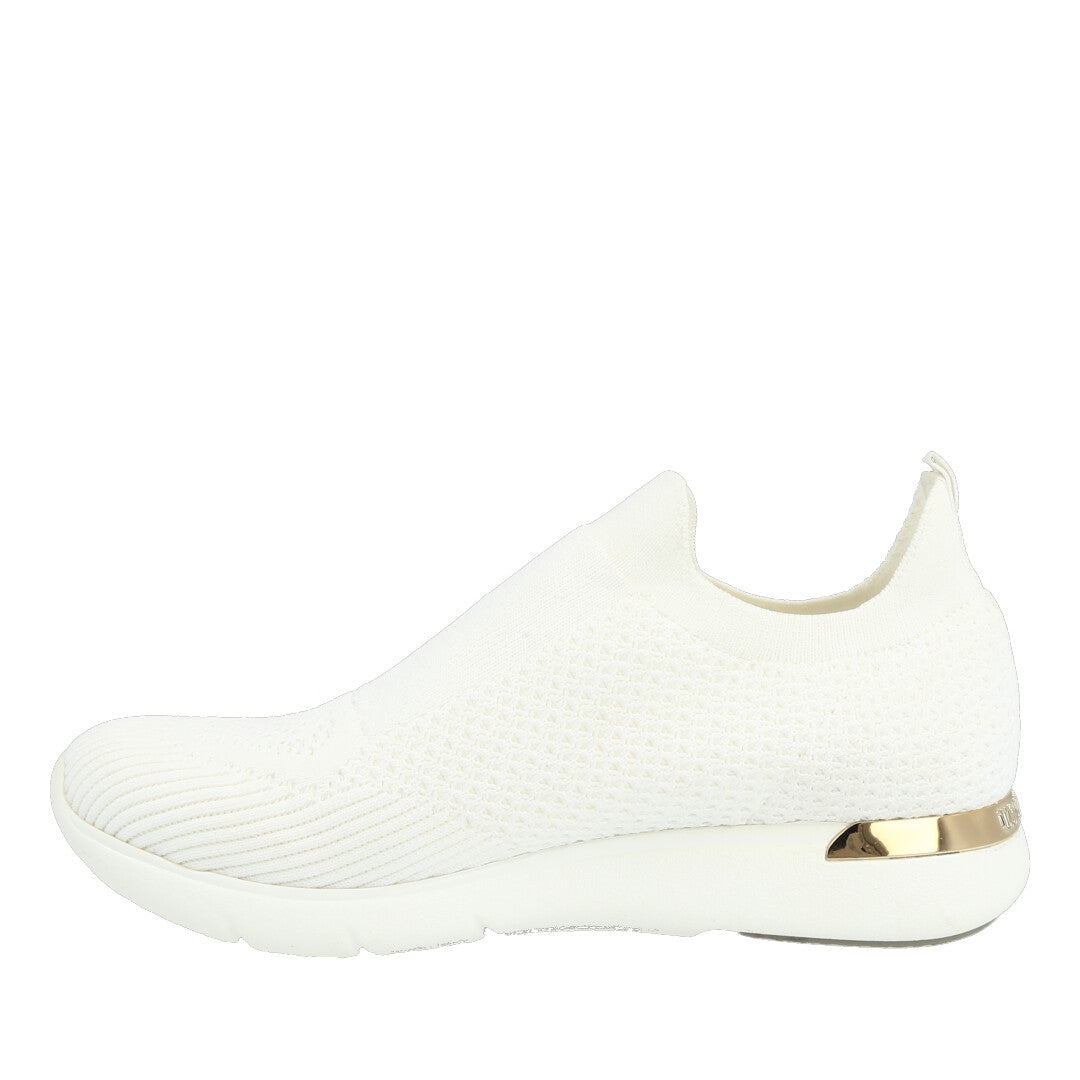 080122WHT — SNEAKERS IN FLYKNIT HAVANA WHITE