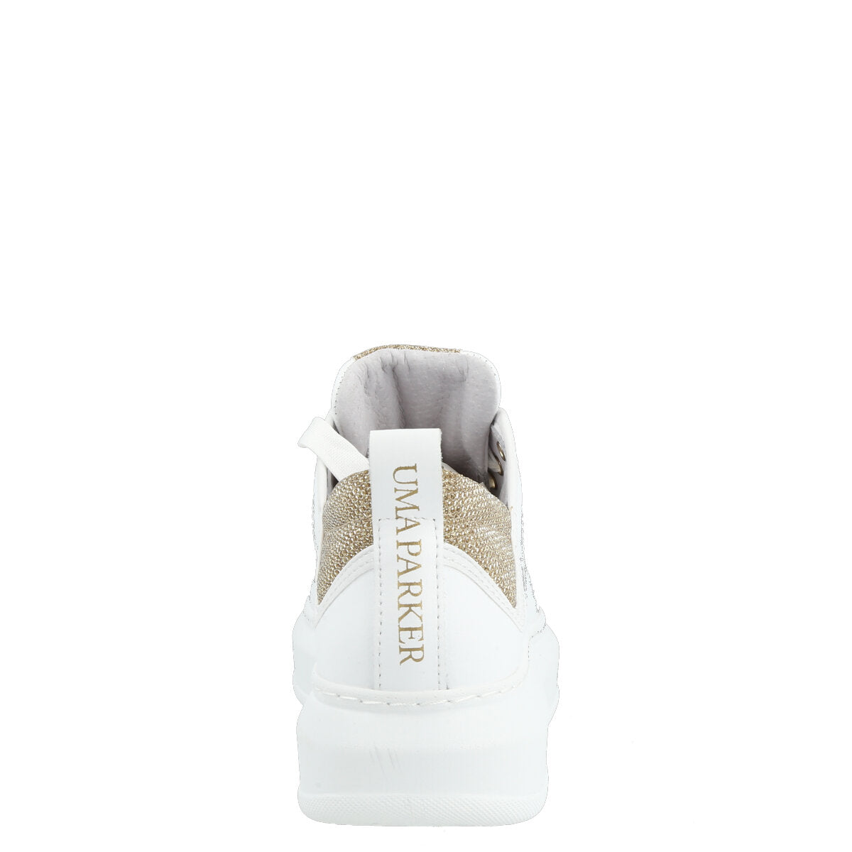 101.01.24GLD — SNEAKERS IN PELLE BACKTAIL BIANCO/PLATINO