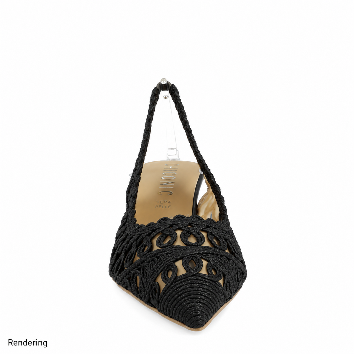 1013.01.7CD.BLK — CHANEL IN TEX CORDA NERO