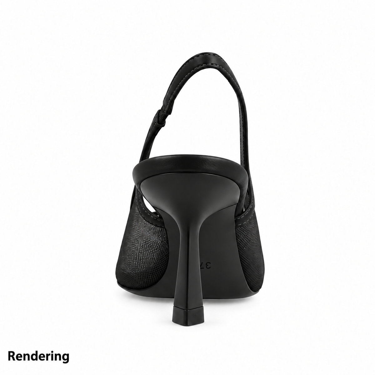 1046.01.7RT.BLK — CHANEL IN RETE NERO