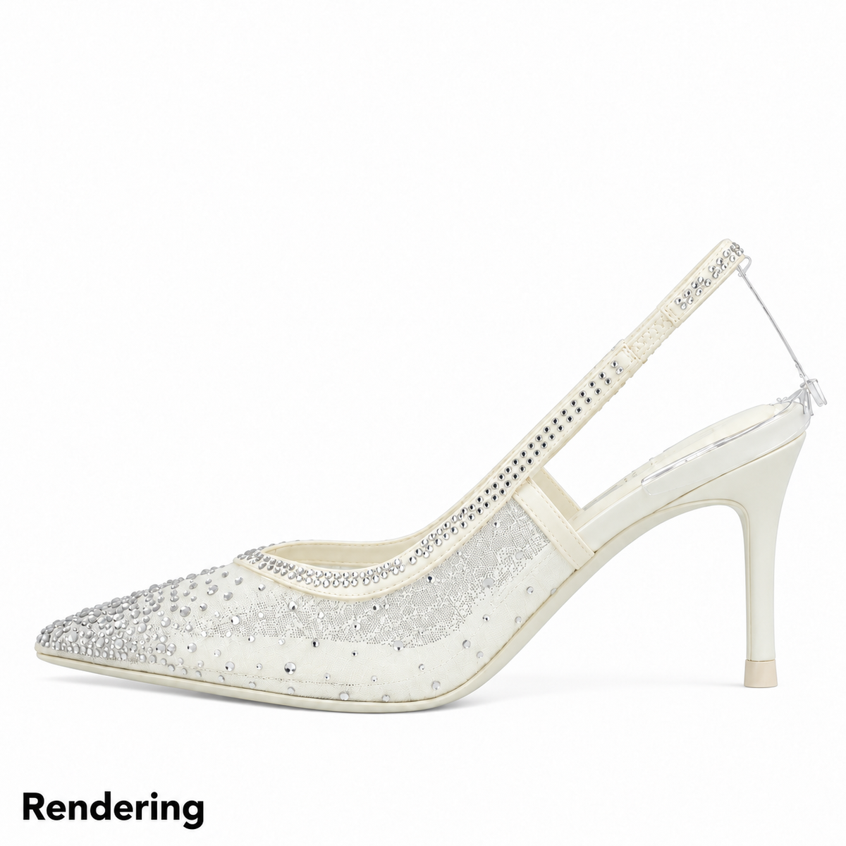 1047.01.7RTS.OW — CHANEL IN RETE/SATIN BIANCO