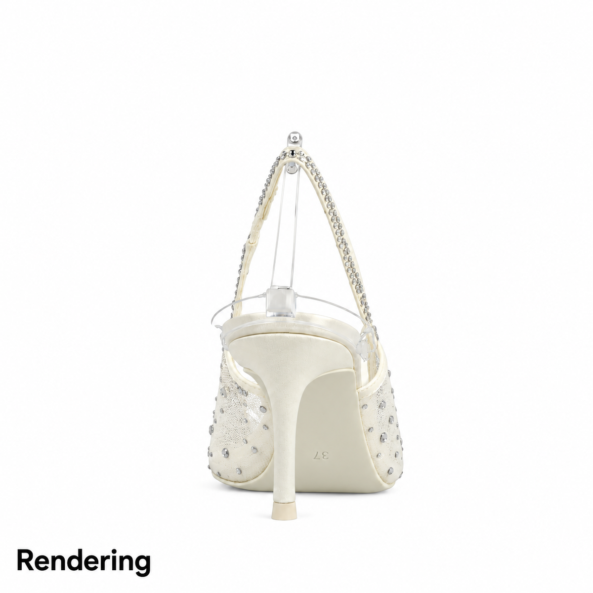 1047.01.7RTS.OW — CHANEL IN RETE/SATIN BIANCO