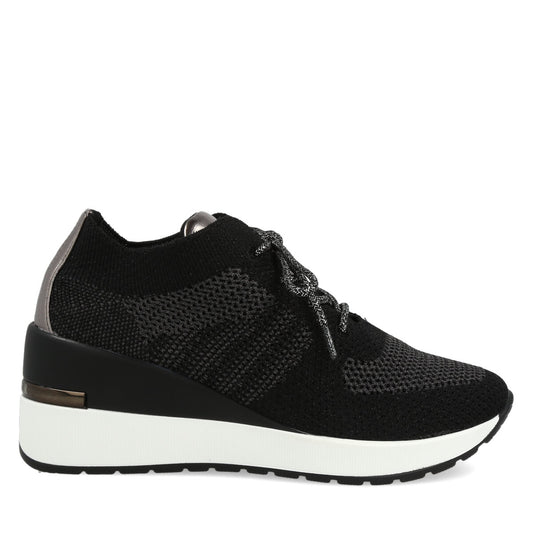 18.01.25BLK — SNEAKERS IN FLYKNIT LOSANNA BLACK