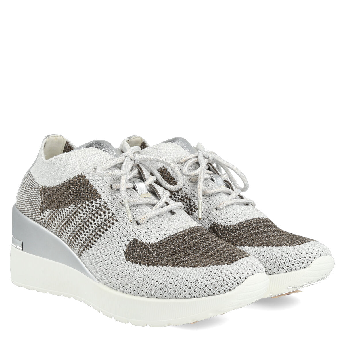 18.01.25SLV — SNEAKERS IN FLYKNIT LOSANNA SILVER