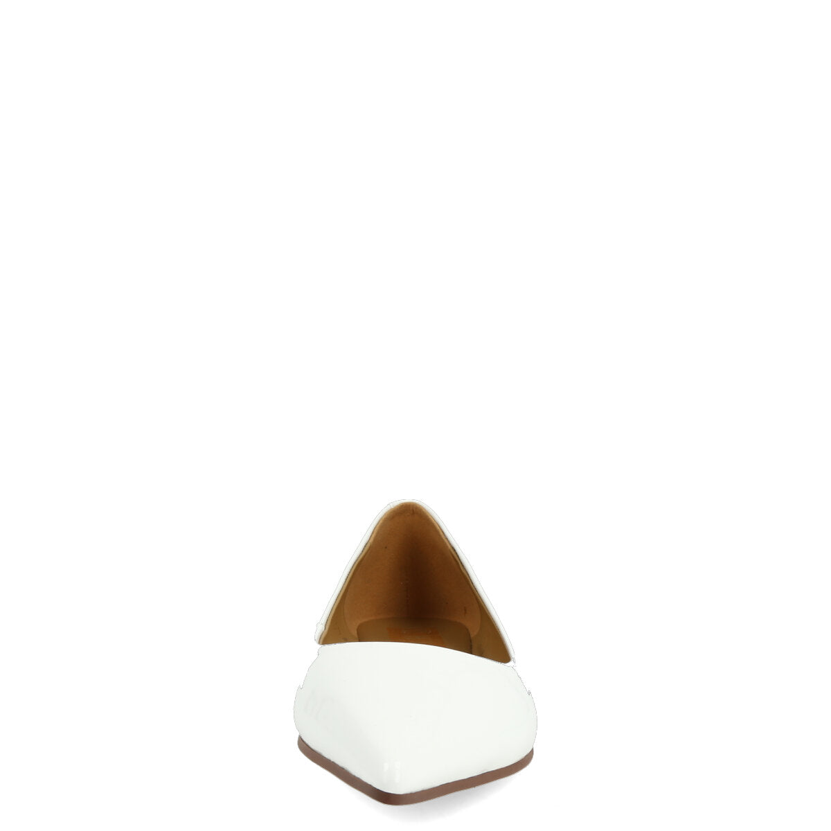 001.01.7VR.WHT — DECOLTE' IN VERNICE BIANCA