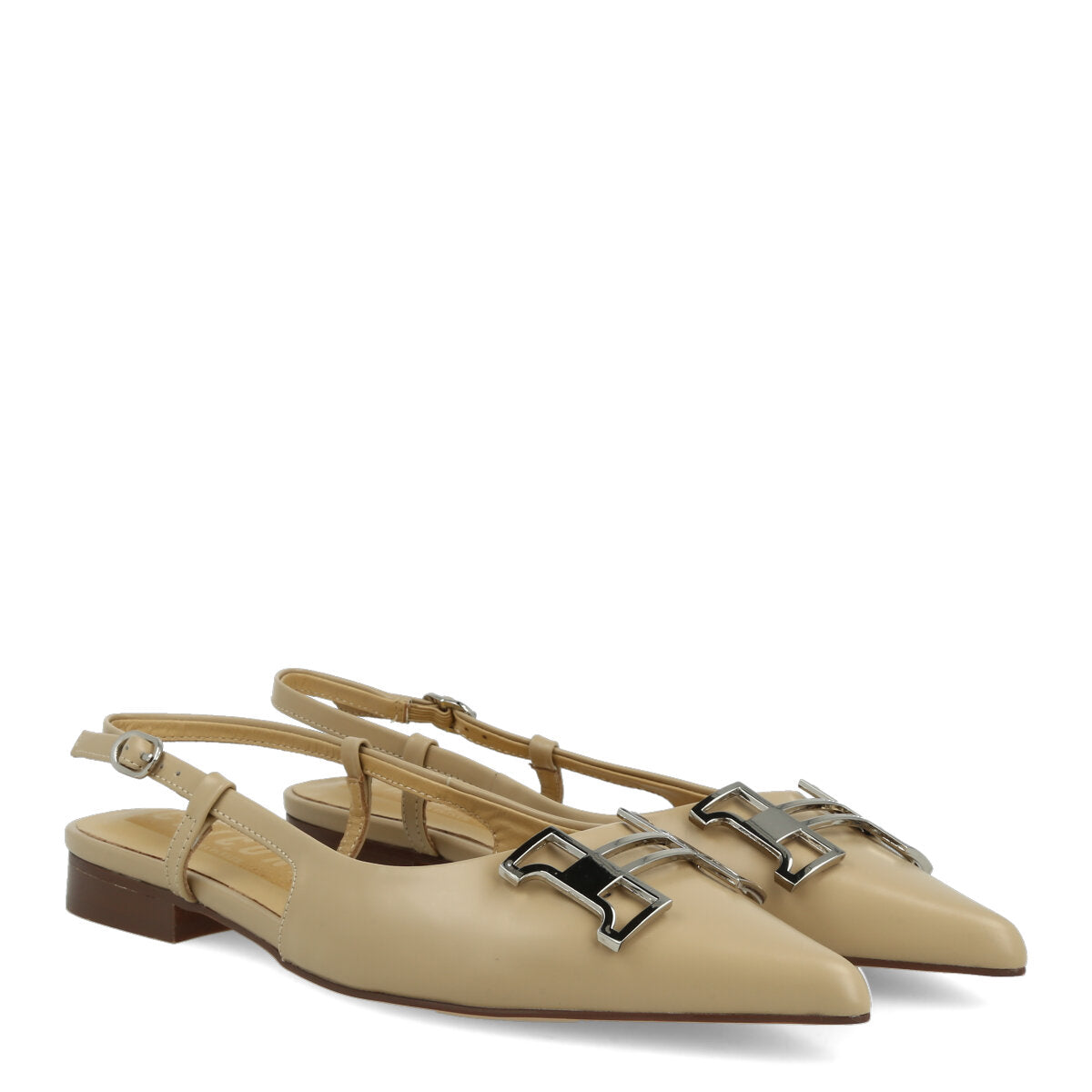 218.01.25MAT.ND — BALLERINA VITELLO SPAZZOLATO NUDE