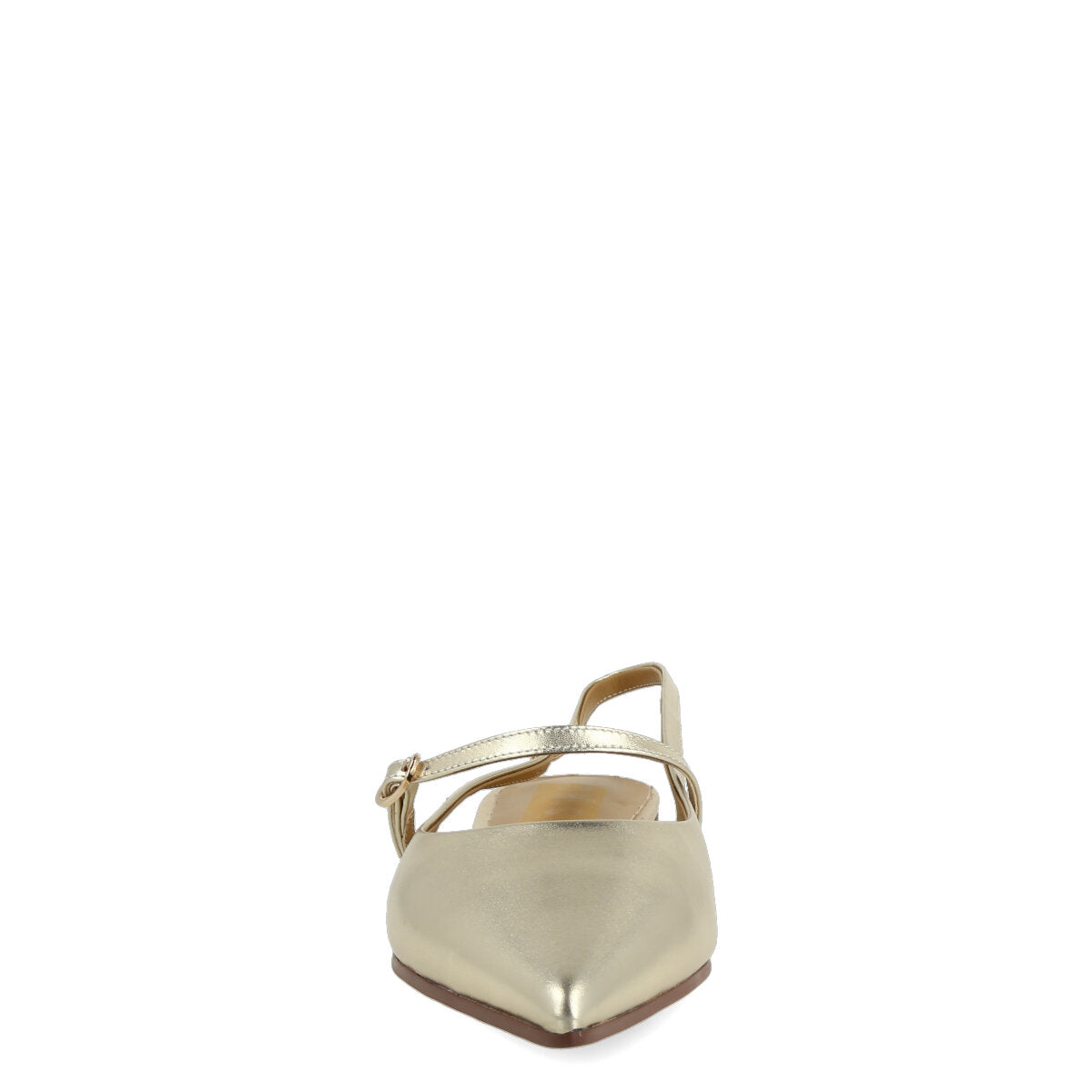 002.01.7MT.GLD — DECOLTE' IN NAPPA METAL ORO