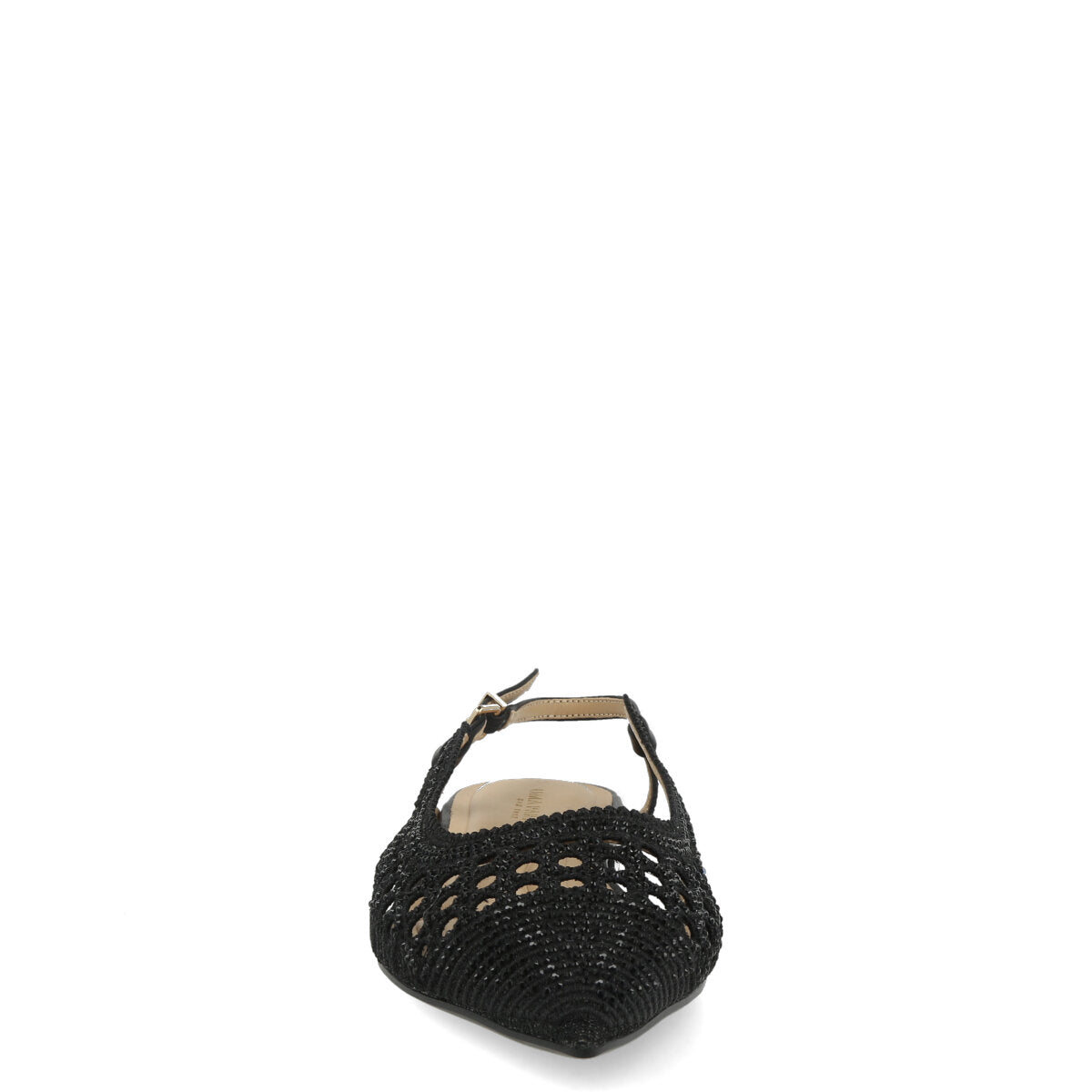 1033.01.7TR.BLK — CHANEL IN TRAFORATO STRASS NERO