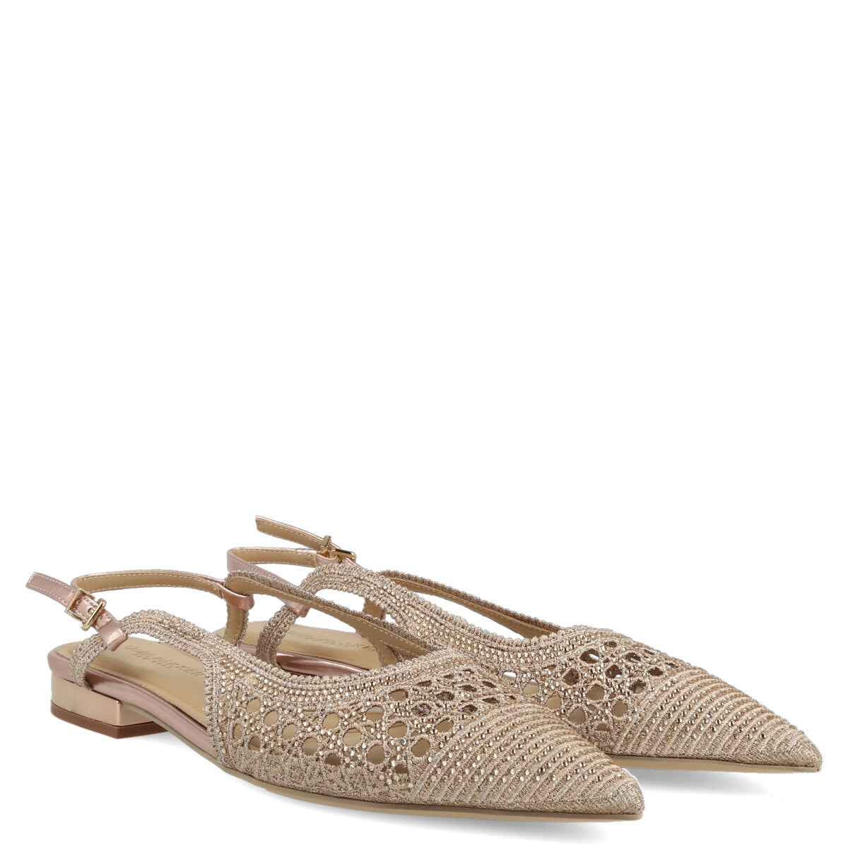 1033.01.7TR.RGLD — CHANEL IN TRAFORATO STRASS ORO ROSA