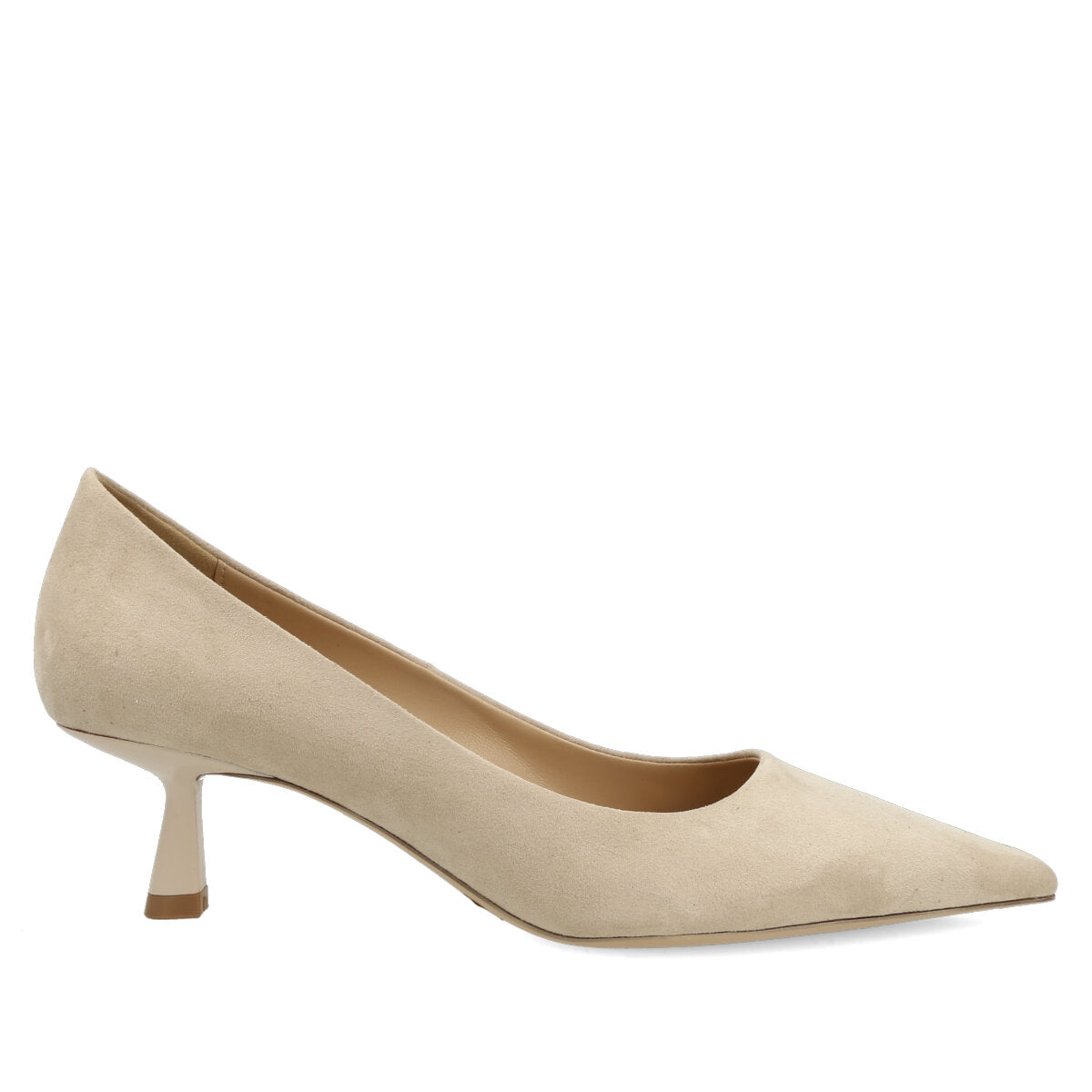 1011.01.7S.BG — DECOLTE' IN CAMOSCIO ECO BEIGE