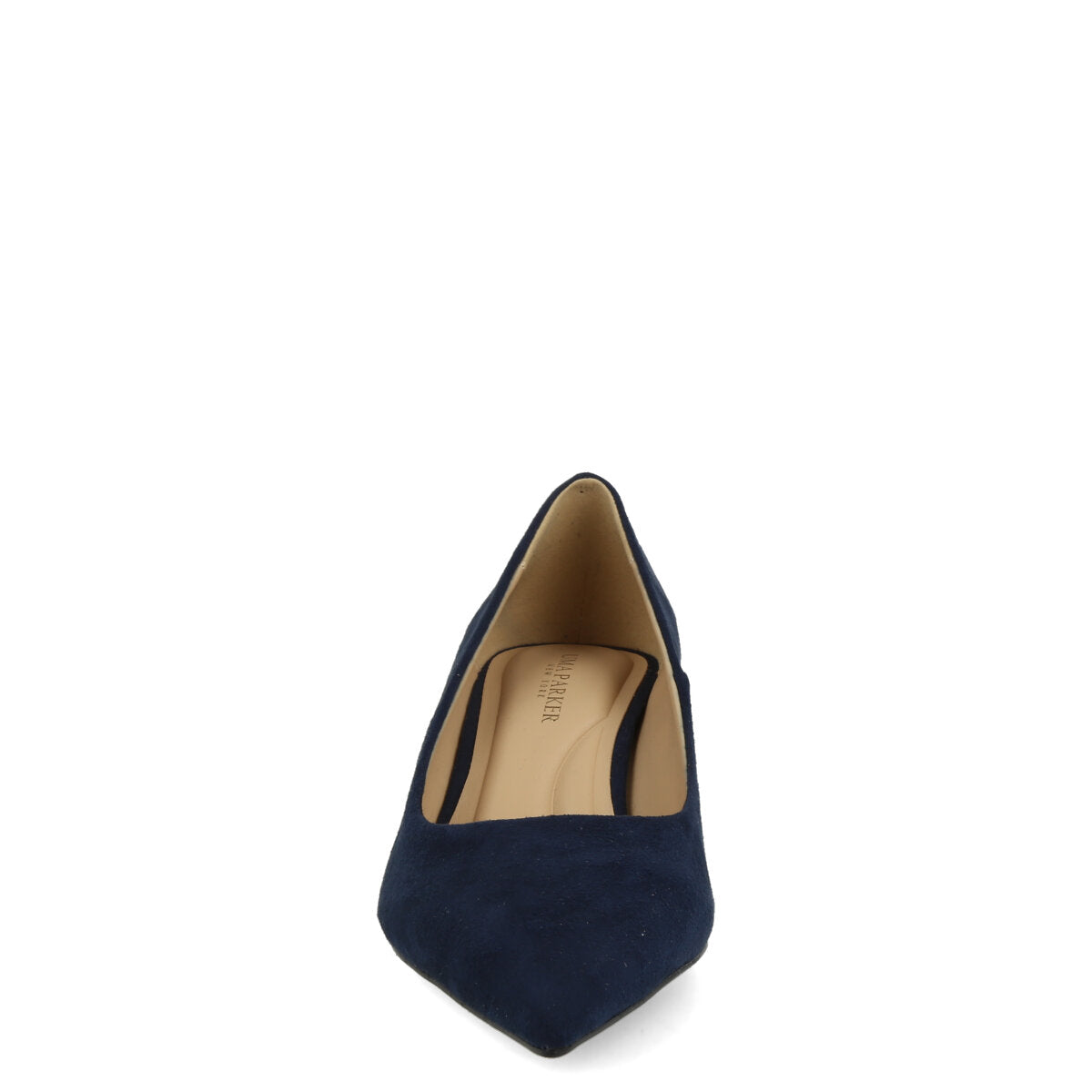 1011.01.7S.NVY — DECOLTE' IN CAMOSCIO ECO NAVY