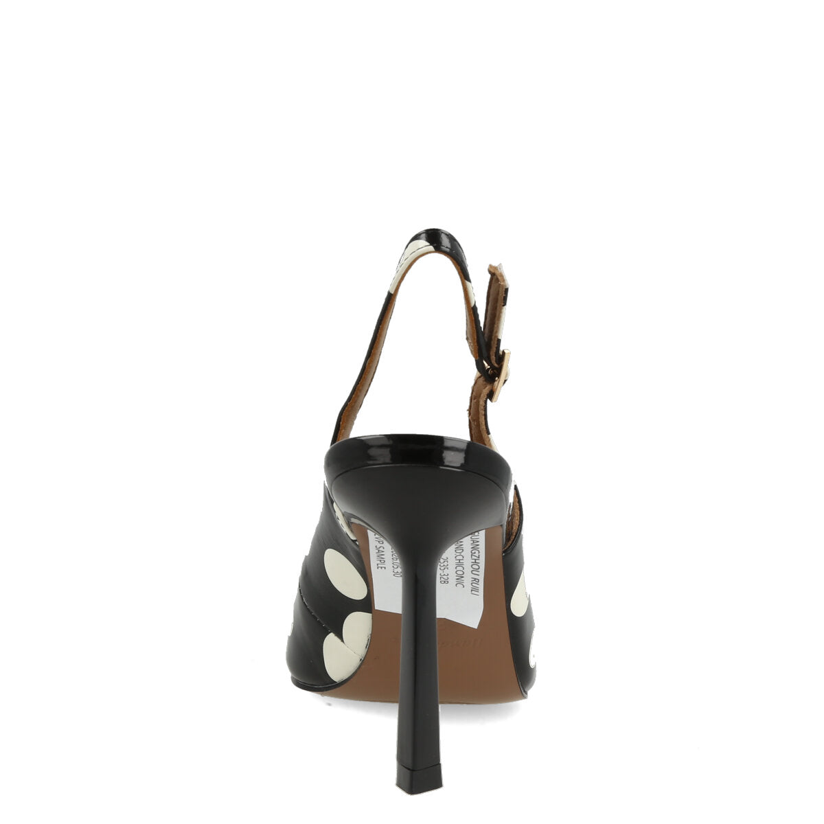 008.01.7VR.PBLK — CHANEL IN VERNICE POIS  NERO