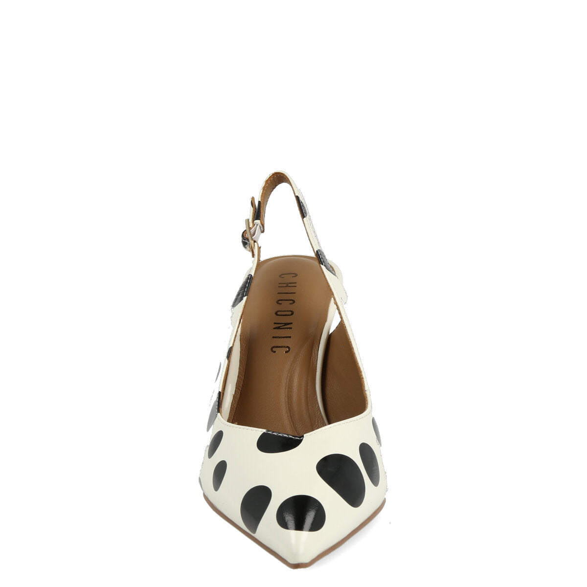 008.01.7VR.PWHT — CHANEL IN VERNICE POIS  BIANCO