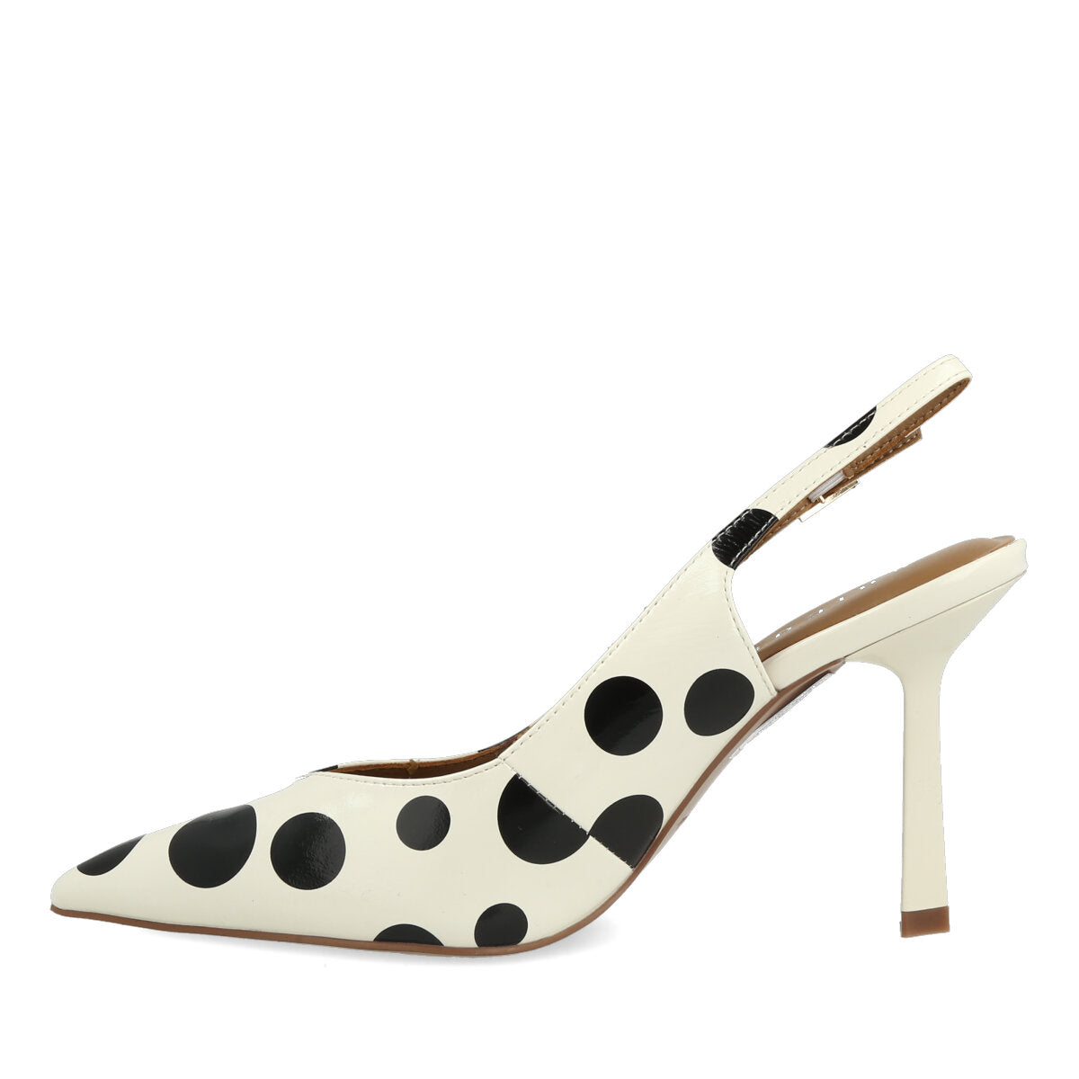 008.01.7VR.PWHT — CHANEL IN VERNICE POIS  BIANCO