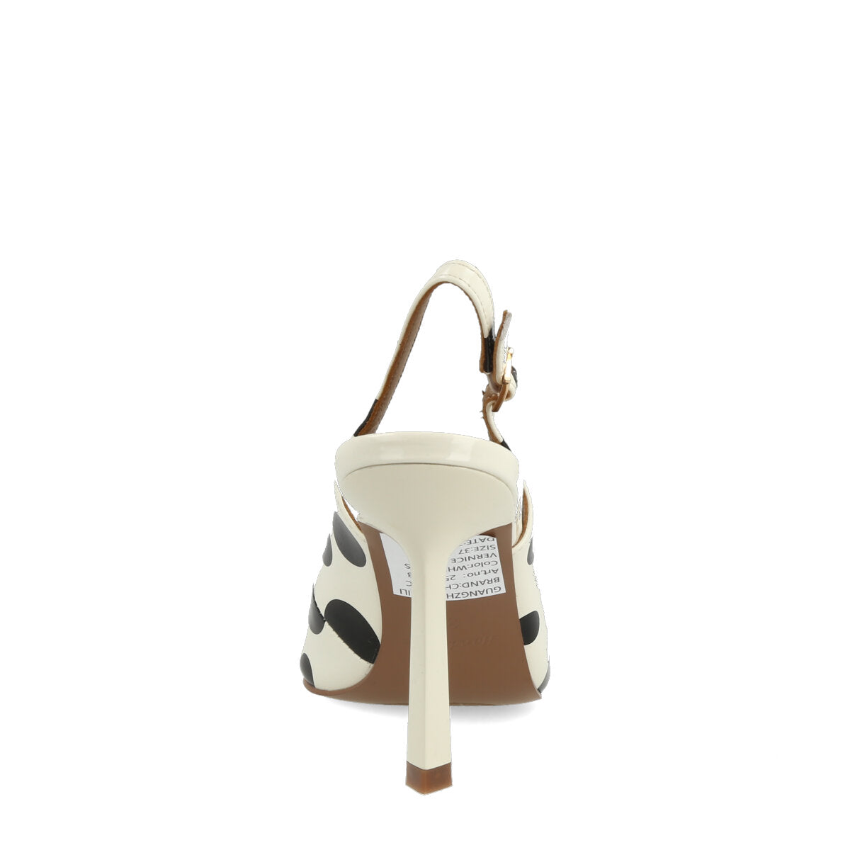 008.01.7VR.PWHT — CHANEL IN VERNICE POIS  BIANCO