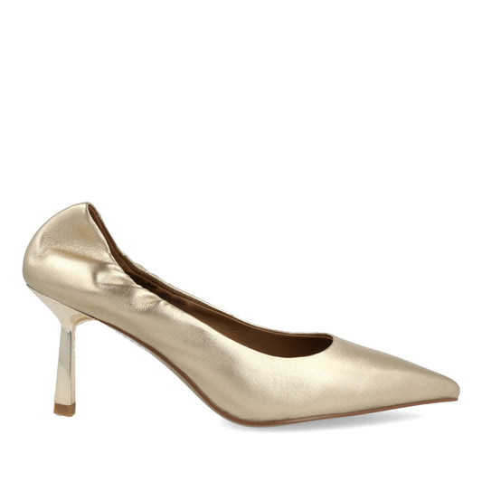 010.01.7MT.GLD — DECOLTE' IN NAPPA METAL ORO