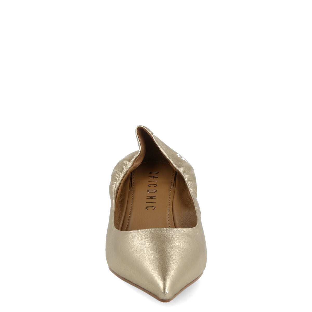 010.01.7MT.GLD — DECOLTE' IN NAPPA METAL ORO