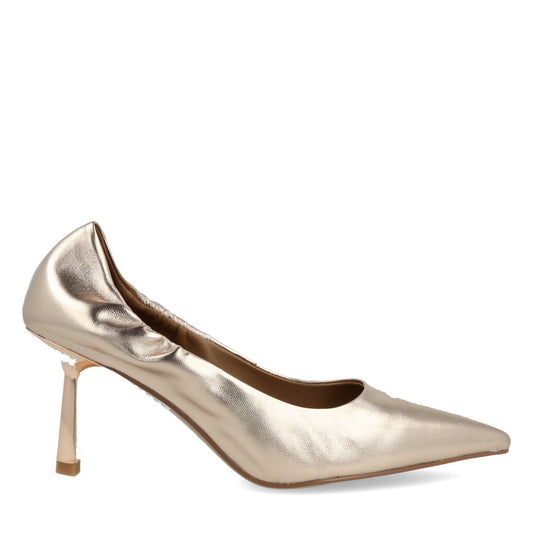 010.01.7MT.RGLD — DECOLTE' IN NAPPA METAL ORO ROSA