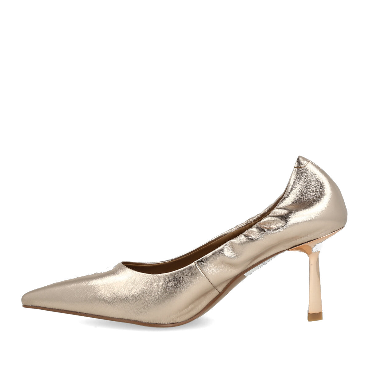 010.01.7MT.RGLD — DECOLTE' IN NAPPA METAL ORO ROSA