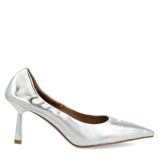 010.01.7MT.SLV — DECOLTE' IN NAPPA METAL ARGENTO
