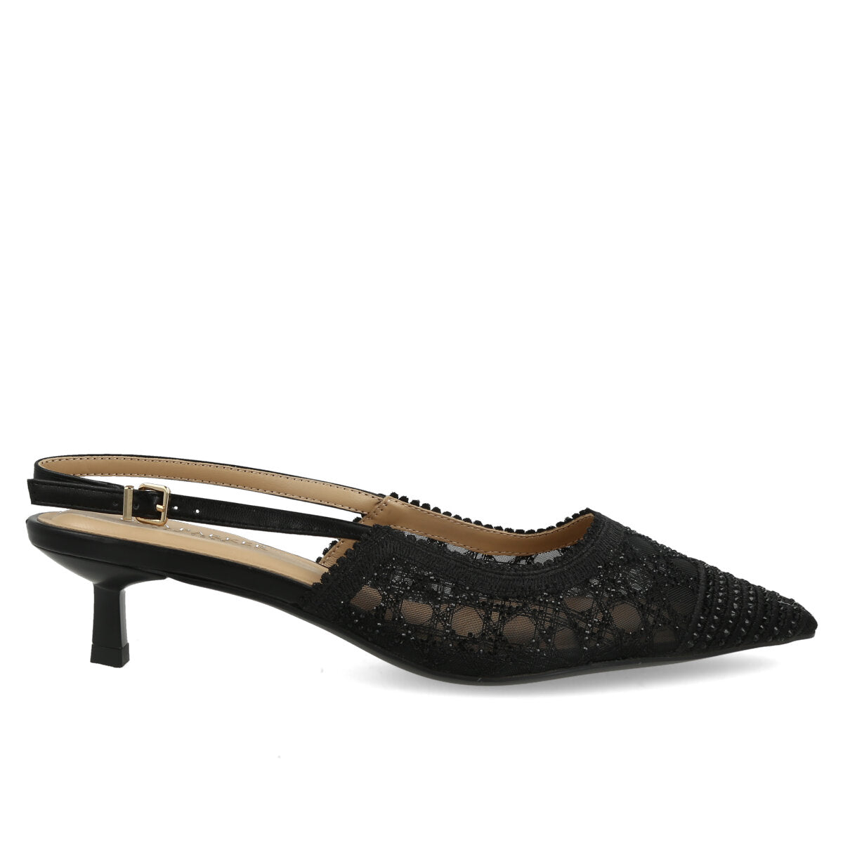 1034.01.7TR.BLK — CHANEL IN TRAFORATO NERO