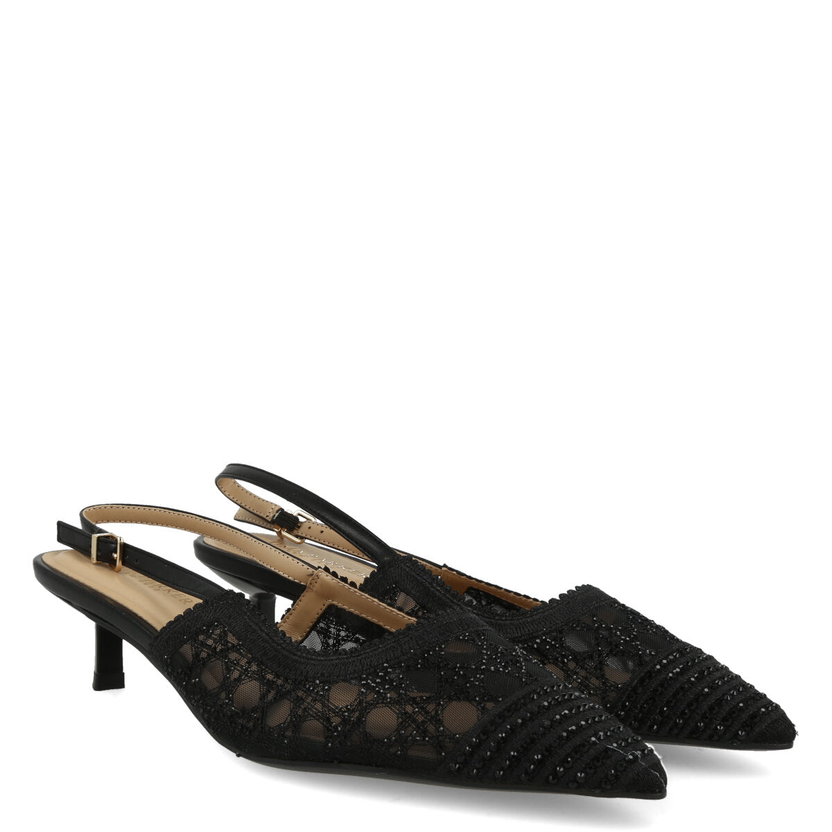 1034.01.7TR.BLK — CHANEL IN TRAFORATO NERO