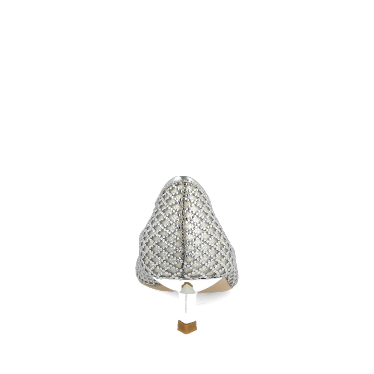 1026.01.7RT.SLV — DECOLTE' IN RETE ARGENTO