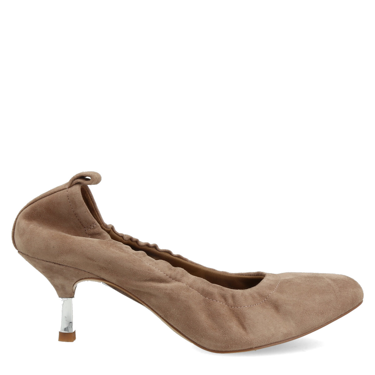 014.01.7CM.ND — DECOLTE' IN CAMOSCIO NUDE
