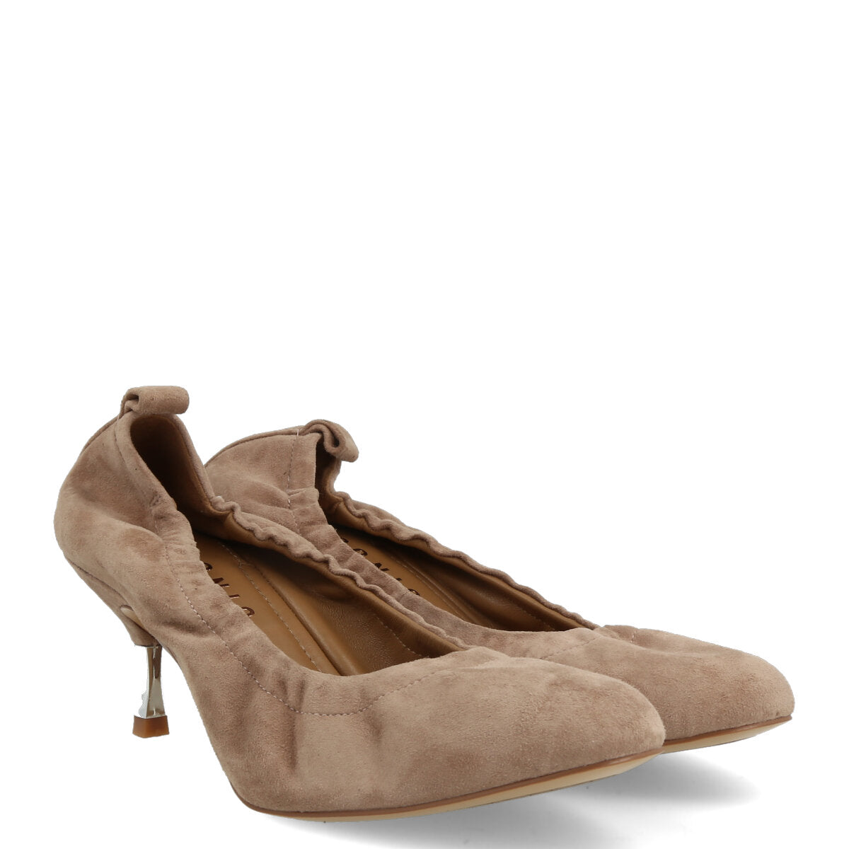 014.01.7CM.ND — DECOLTE' IN CAMOSCIO NUDE