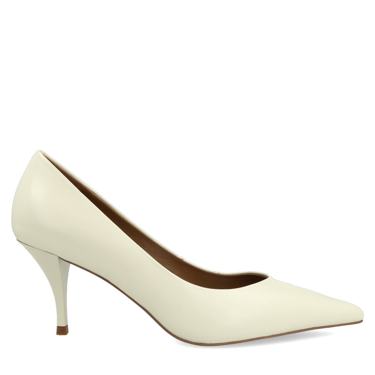 016.01.7CP.OW — DECOLTE' IN CAPRETTO OFF WHITE