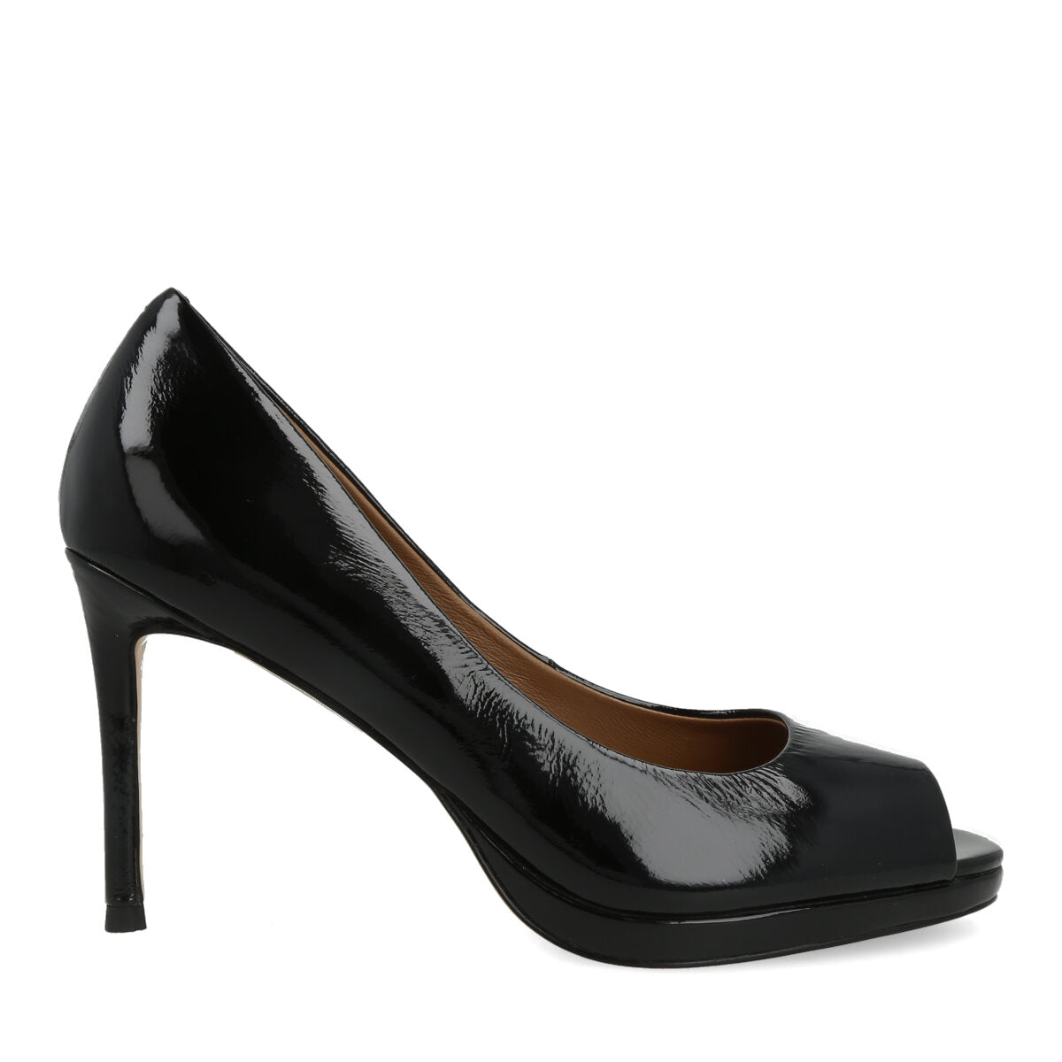 019.01.7VR.BLK — DECOLTE' IN VERNICE NERO