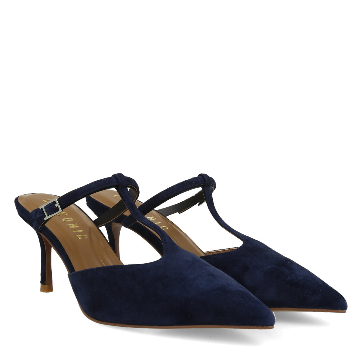 032.01.7CM.NVY — SABOT IN CAMOSCIO NAVY