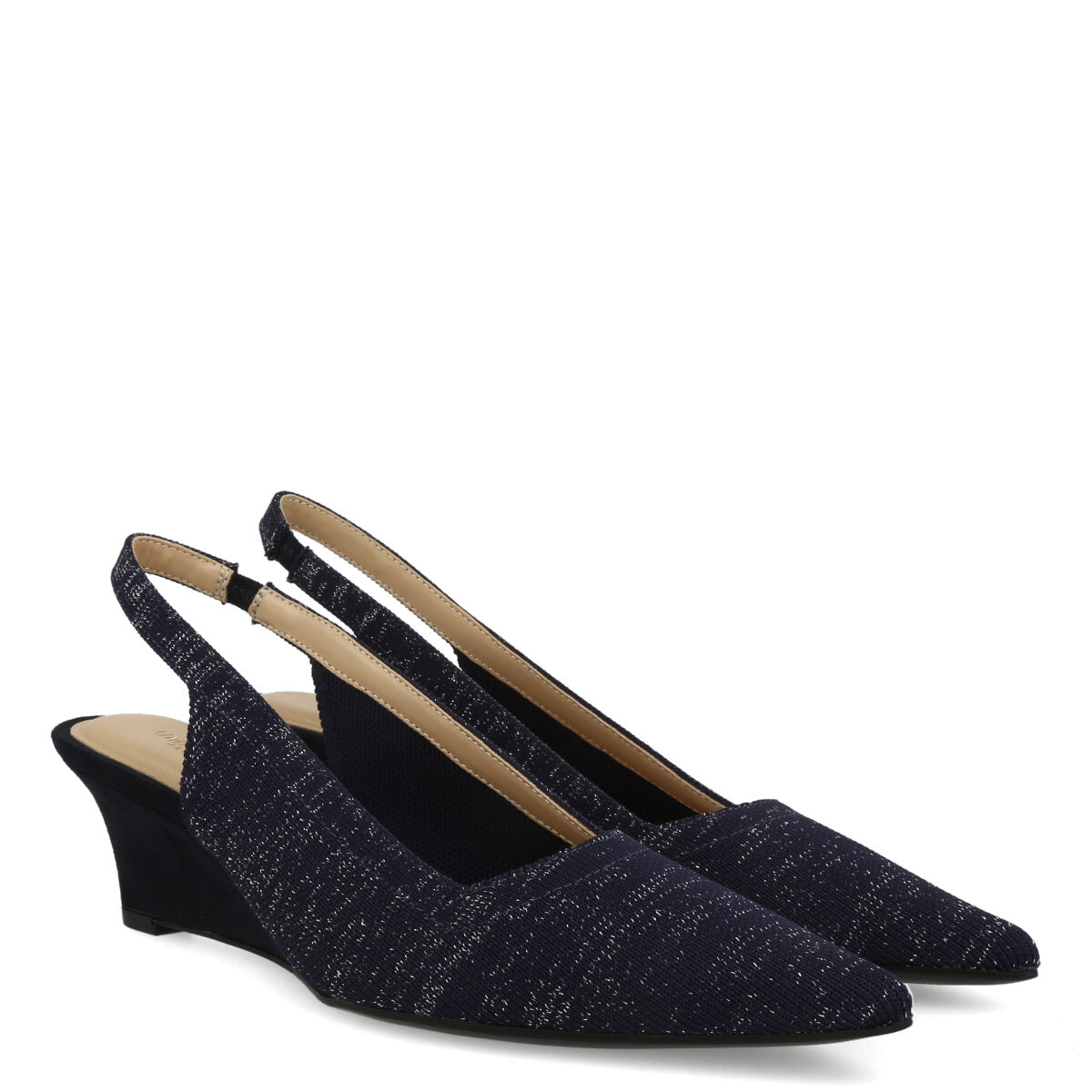1002.01.7FK.NVYSLV — CHANEL IN FLYKNIT NAVY/ARGENTO