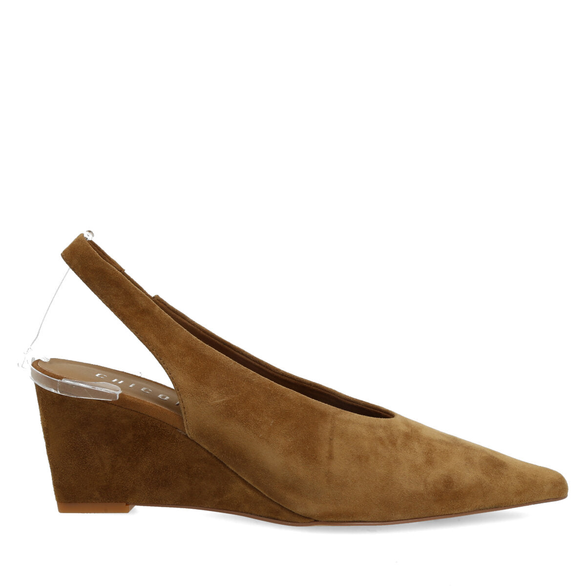 048.01.7CM.CML — CHANEL IN CAMOSCIO CAMEL