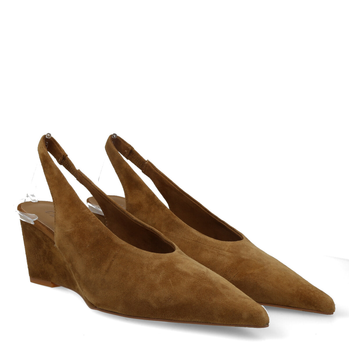 048.01.7CM.CML — CHANEL IN CAMOSCIO CAMEL