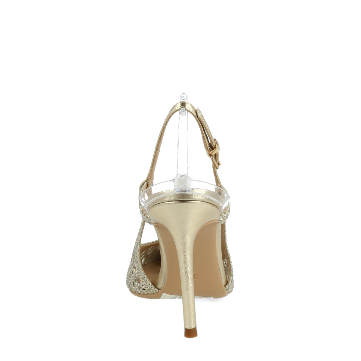 1031.01.7RT.GLD — CHANEL IN TRAFORATO STRASS ORO