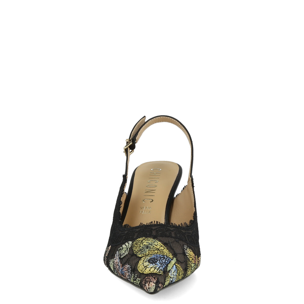 1038.01.7TX.BLK — CHANEL IN TEX RICAMO BTF NERO
