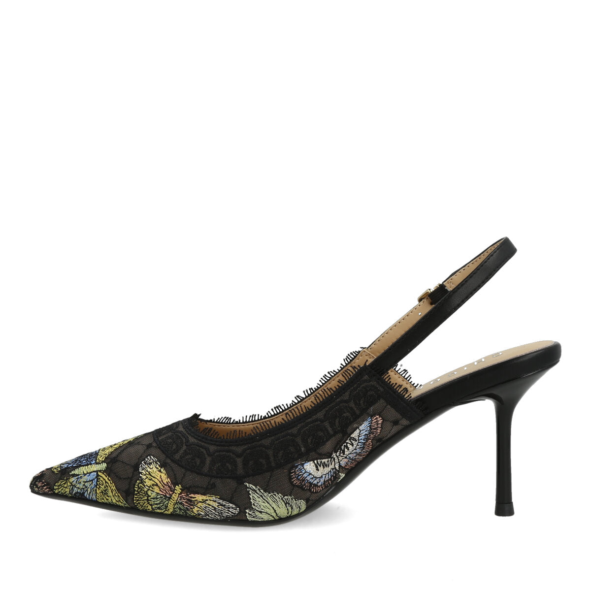 1038.01.7TX.BLK — CHANEL IN TEX RICAMO BTF NERO