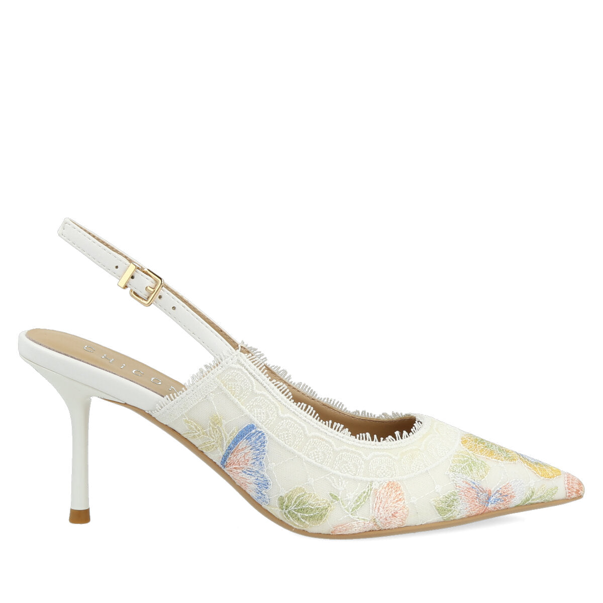 1038.01.7TX.WHT — CHANEL IN TEX RICAMO BTF BIANCO