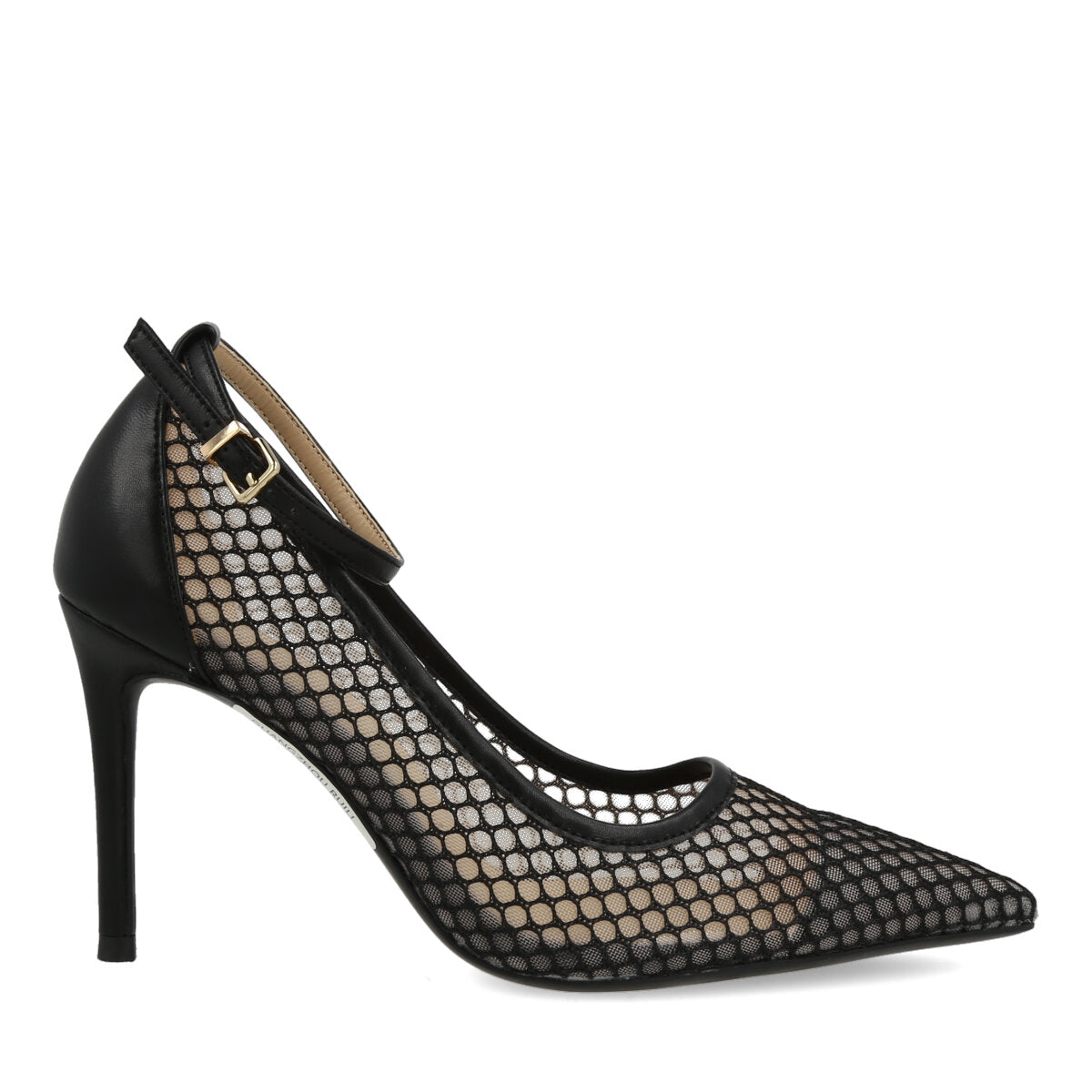 1029.01.7RT.BLK — DECOLTE' IN RETE NERO