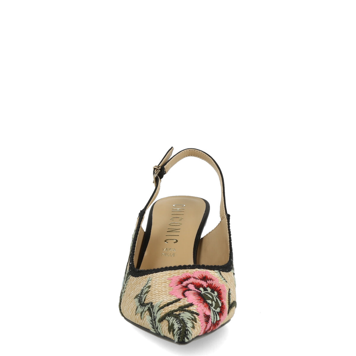 1037.01.7TX.BLK — CHANEL IN TEX RICAMO FLW NERO
