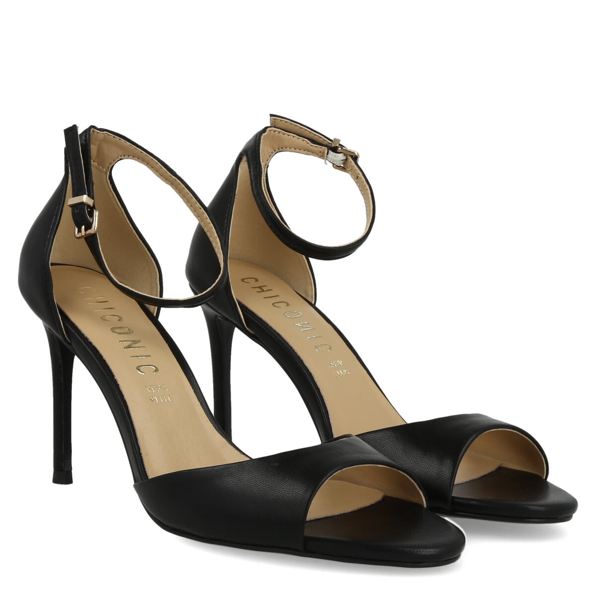 290.01.26P.BLK — SANDALO IN ECO LEATHER BLACK