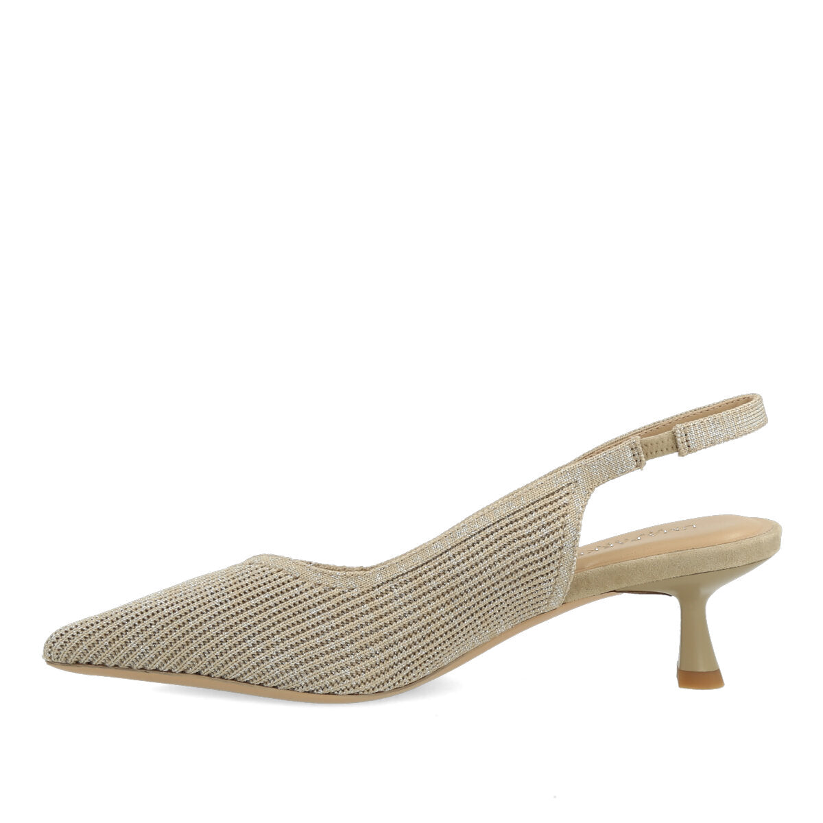 1004.01.7FK.BGSLV — CHANEL IN FLYKNIT BEIGE/ARGENTO