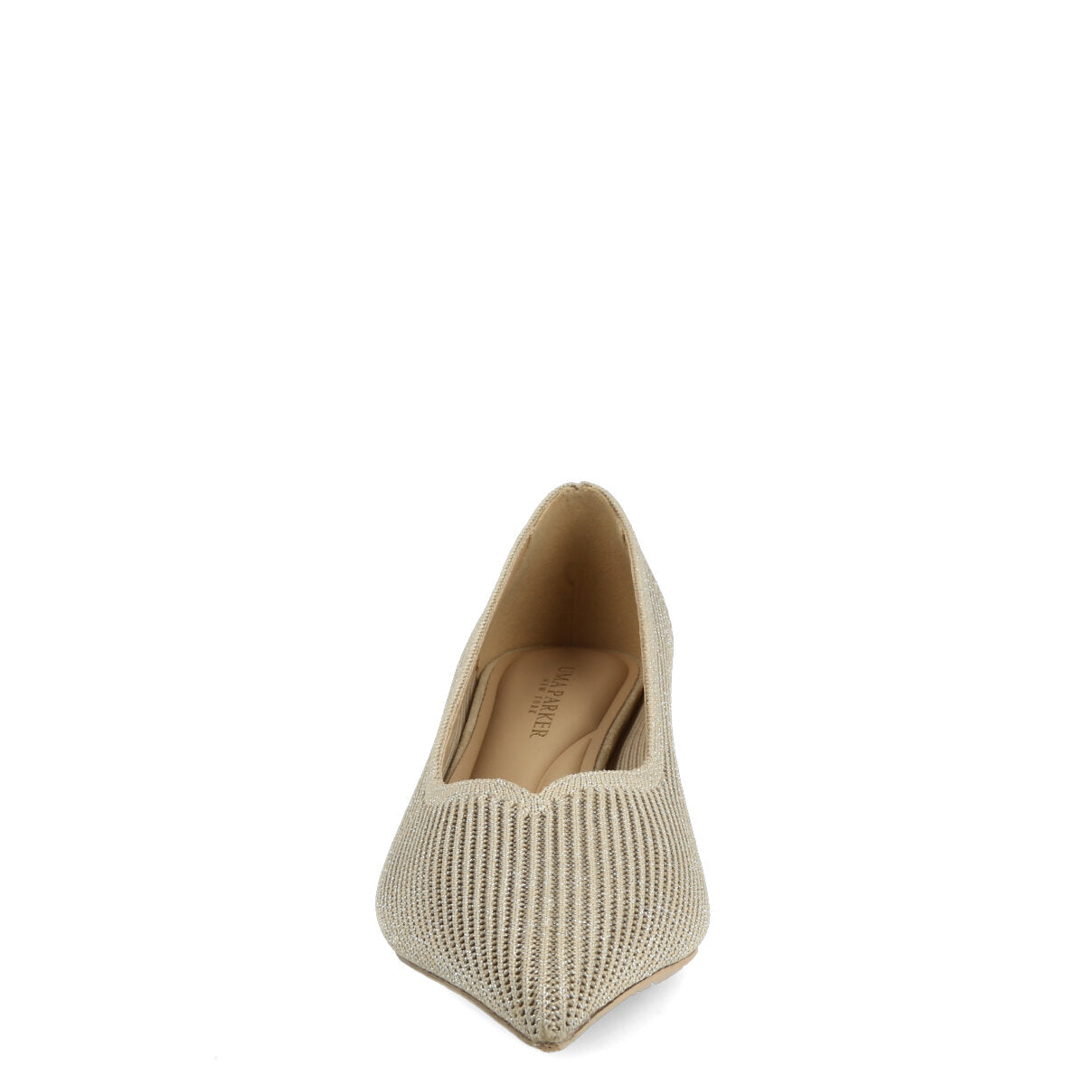 1003.01.7FK.BGSLV — DECOLTE' IN FLYKNIT BEIGE/ARGENTO